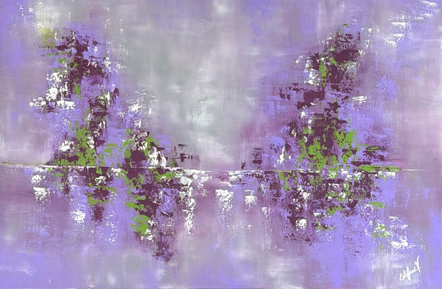Bugambilia - Cuadro abstracto