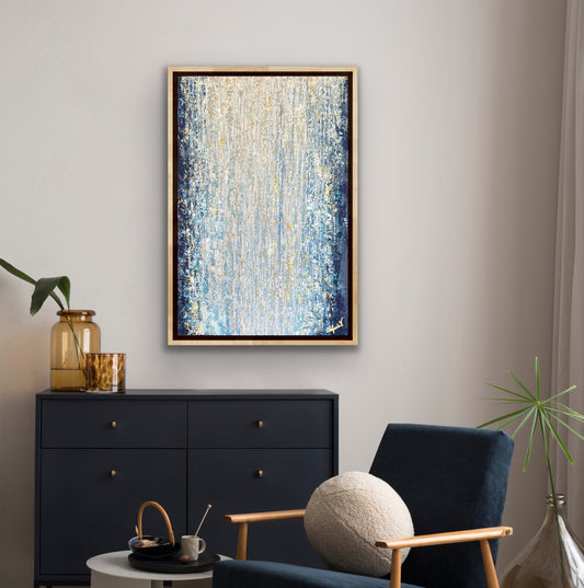 Cascada - Cuadro abstracto