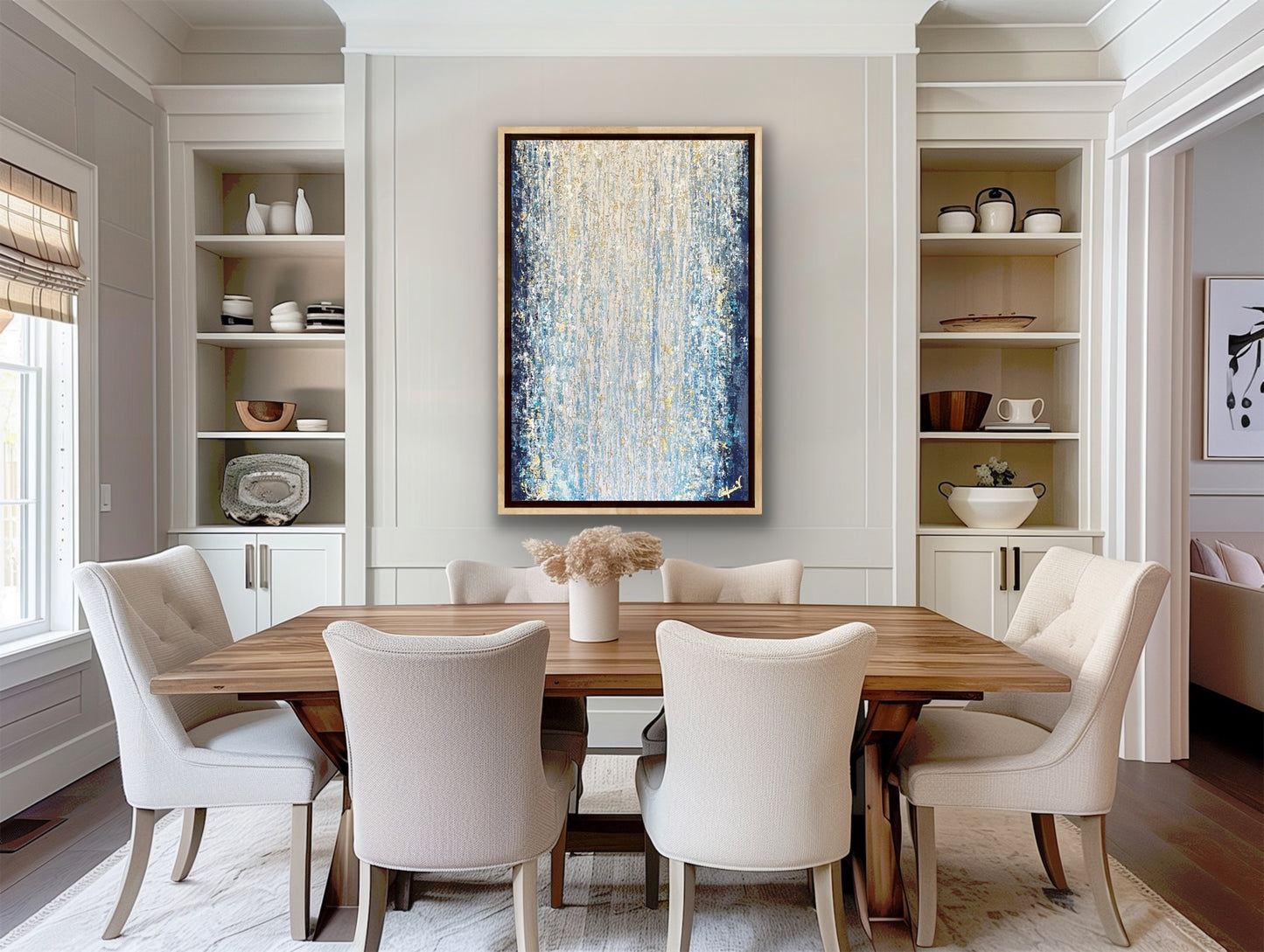 Cascada - Cuadro abstracto