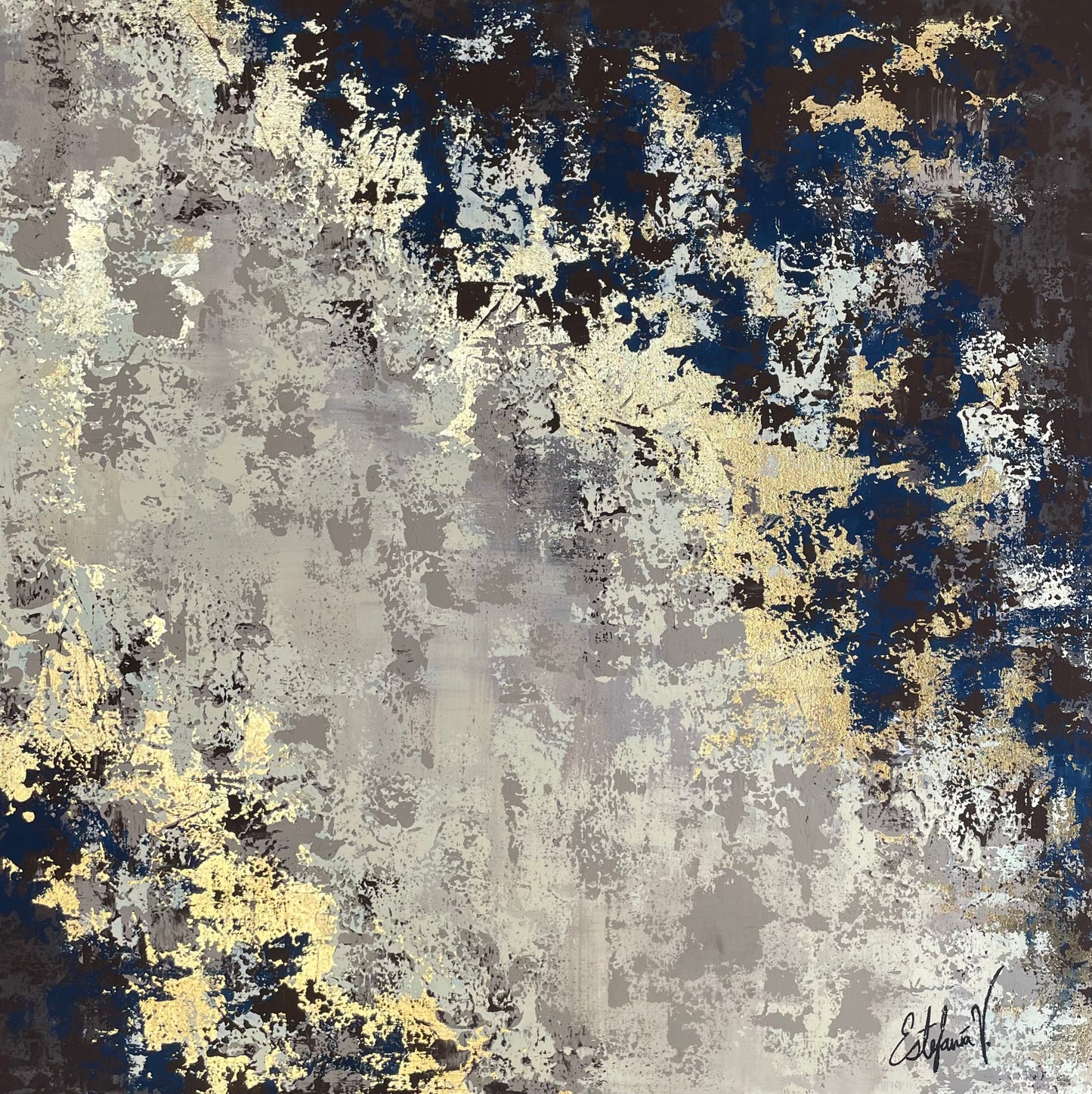 Earth - Cuadro abstracto