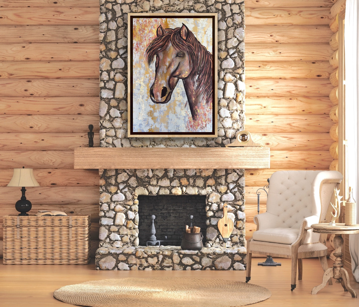 Cuadro Firehorse (Caballo de fuego)
