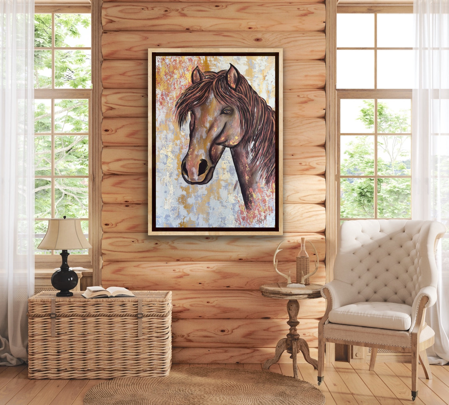 Cuadro Firehorse (Caballo de fuego)